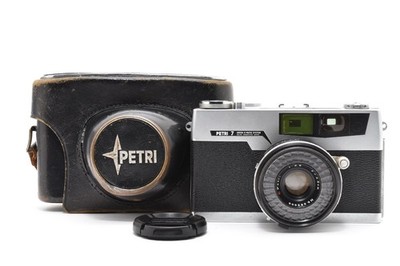 [Near MINT] Petri 7 Green-O-Matic System Film Camera 45mm F2.8 From Japan #3000