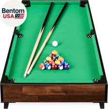 40In Tabletop Billiard Table, Pool Arcade Game Table for Living Room, Game Room