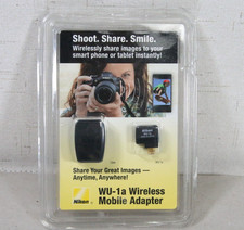 NIKON WU-1a Wireless Mobile Adapter For Nikon D3200 Cameras - Brand New 