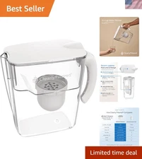 Water Filter Pitcher 365+ Contaminants Removal BPA Free Armor Starts 2.8lb