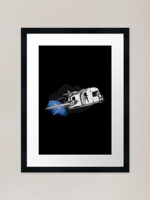 Space Shuttle Gerahmter Kunstdruck Gerahmtes Wandbild Poster Leinwanddruck Bild
