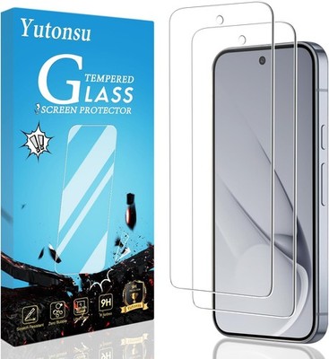 2PCS Tempered Glass Screen Protector for Google Pixel 10 Pro XL & Pixel 9 Pro XL