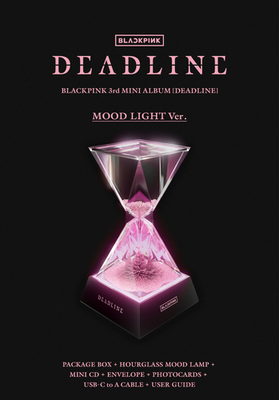K-POP・アジア BLACKPINK DEADLINE MOOD LIGHT/Black Ver. BLACKPINK DEADLINE 3rd Mini Album MOOD LIGHT Ver CD Lamp 4PC USB