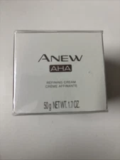 AVON ANEW AHA (Alpha Hydroxy Acid) REFINING CREAM - 1.7 FL OZ SEALED