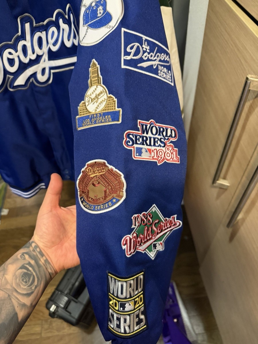 JH Design Los Angeles Dodgers 2020 World Series Champions Jacket