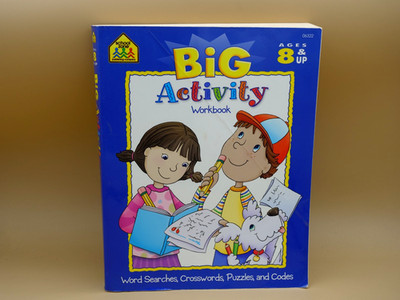 School Zone Big Activity Workbook For Ages 8 & UP