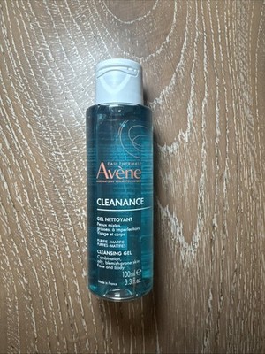 Eau Thermale Avene Cleanance Cleansing Gel Soap-Free Cleanser 100ml / 3.3 FL OZ