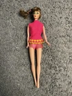WORKS! Vintage Mattel Talking Barbie Doll Mexico Red-brunette OSS Ponytail TLC