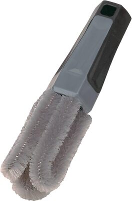 Carrand Deluxe Lug Nut Cleaning Brush Triangular Wire Fill Non Slip Grip