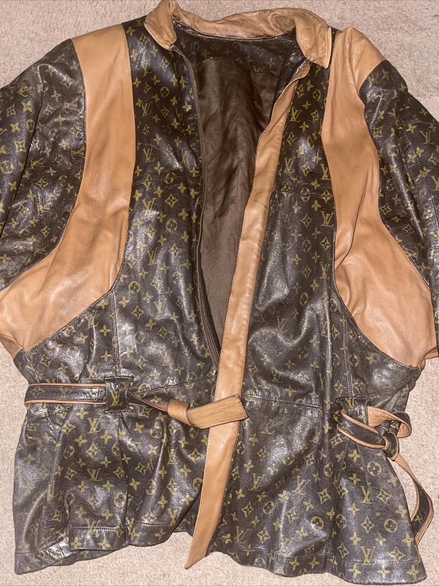 DAPPER DAN, LOUIS VUITTON LEATHER JACKET MADE C 1988, Hip Hop, 2020