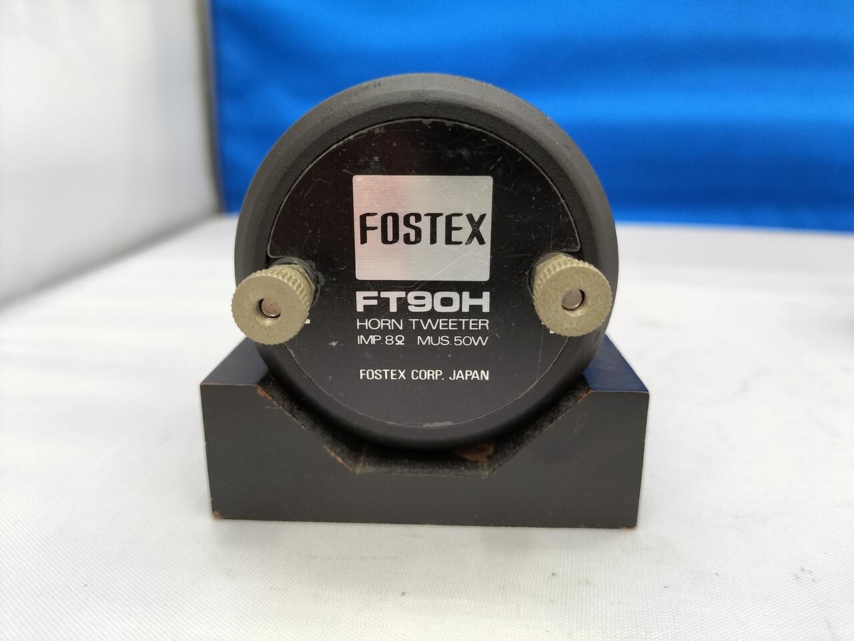 スピーカー・ウーファー FOSTEX FT90H Fostex FT90H Horn Type Super Tweeter Pair Set Used from
