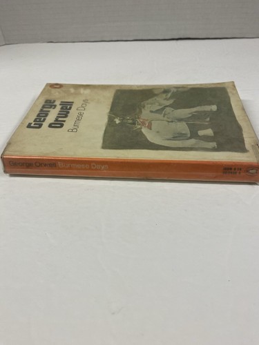 George Orwell Burmese Days 1975 Writing, Tape Preloved Condition - Imagen 2 de 10