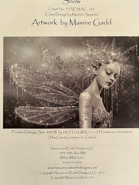 HEAVEN AND EARTH DESIGNS (HAED) Snow by Maxine Gadd 2012 - Image 2 of 2