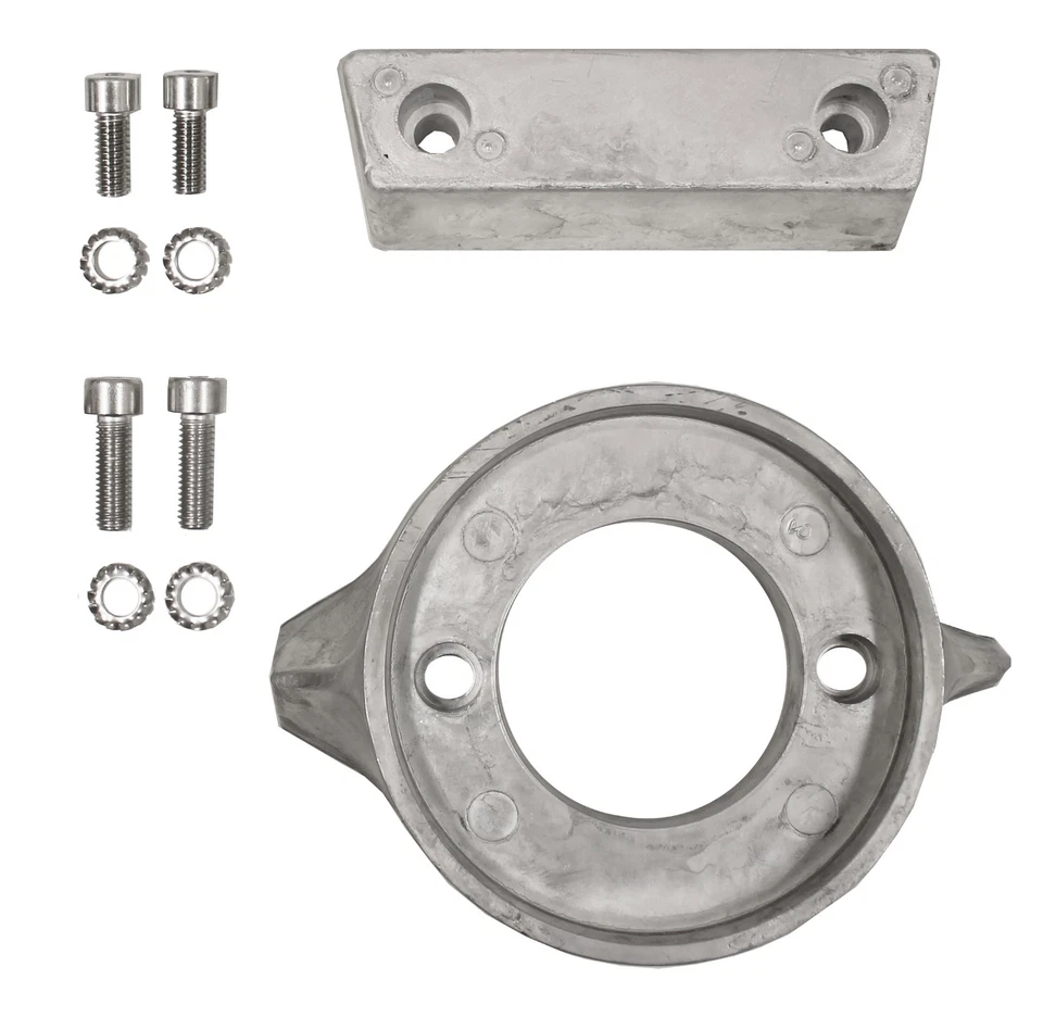 Tecnoseal AK Anodensatz Magnesium f Volvo Penta 290 Anoden Kit Anode Single Prop