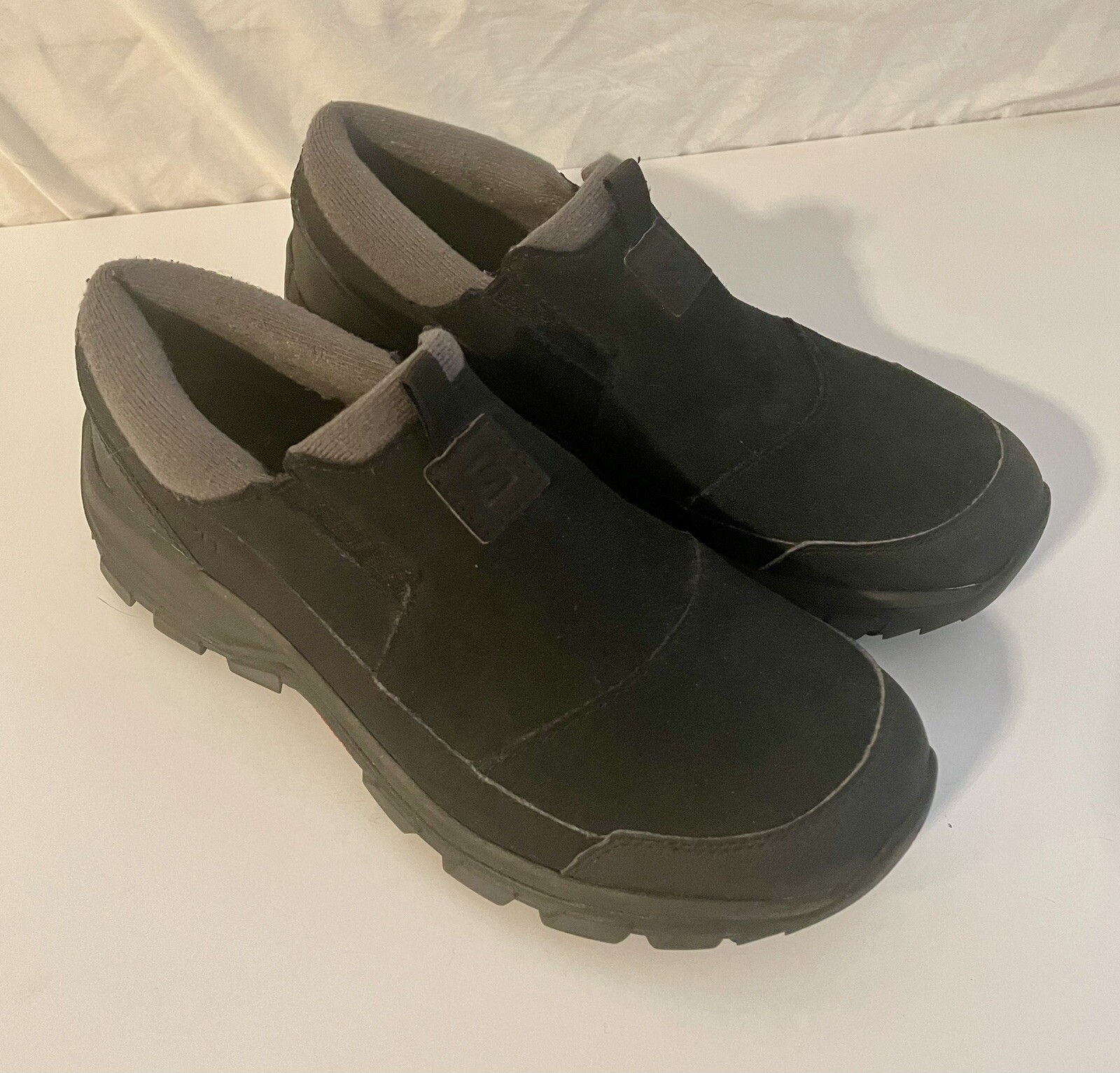 Salomon Contagrip scarpe da trekking uomo ciabatte uomo 8 5 nere scamosciate basse