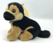 German Shepard Pup 10  Aurora Miyoni Tots Stuffed Plush Animal Puppy Dog 2018