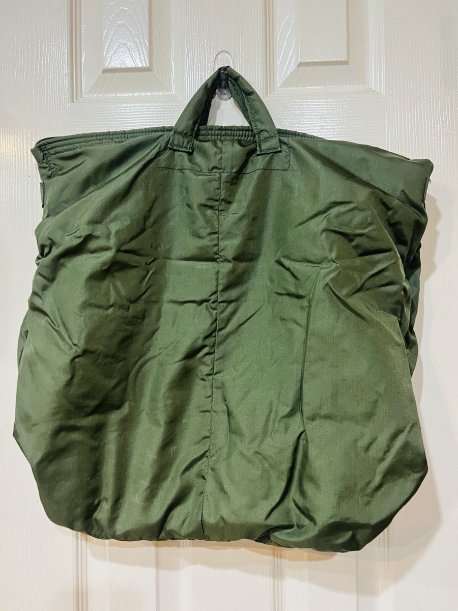 バッグ US ARMY FLYER'S HELMET BAG 1989 US Army Aviation Flyer's Olive Green Pilot Helmet Bag w