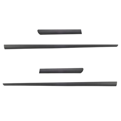 Mossa Plaques Noires Latérales Pour Toyota Yaris IV Hayon 5 Portes (2020+) - Kit 4 Pièces