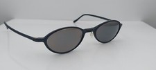 Vintage Silhouette M1504 Black Oval Sunglasses Austria FRAMES ONLY