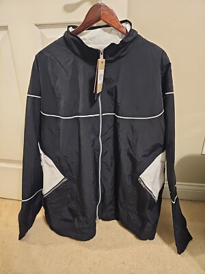 Nike Mens Air Jordan Essentials Flight Track Jacket Size XXL Black DV7624 010