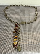 Vintage Marjorie Baer SF Belt Brass Chain Jewelry Belt - Total 45