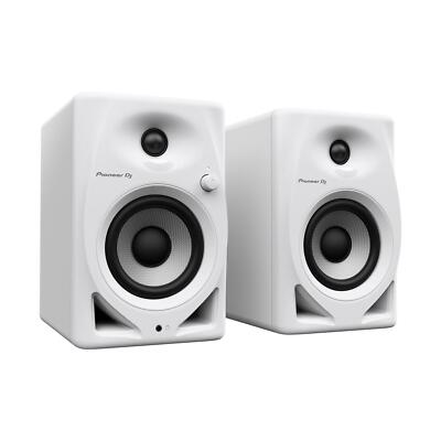 Pioneer DJ DM-40-W ホワイト スピーカー（ペア） Pioneer DM-40 Studio DJ Monitor Desktop Speakers White Pair | eBay UK