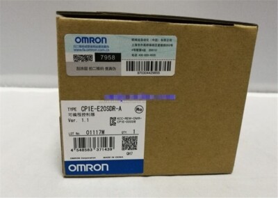 Omron CP1E-E20SDR-A Plc Module Brand New iu