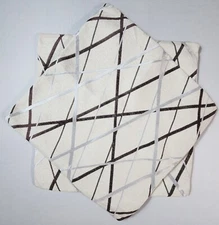 2 Pack Decorative Woven Textured Chenille Cozy Modern Concise Soft Beige 18x18