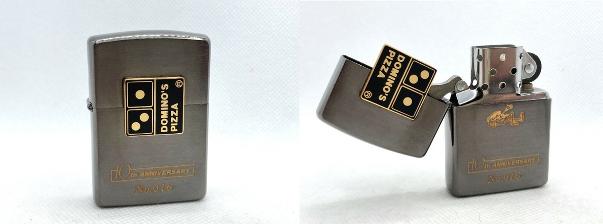 ZIPPO Limited Edition DOMINO'S PIZZA 10th Anniversary Trick