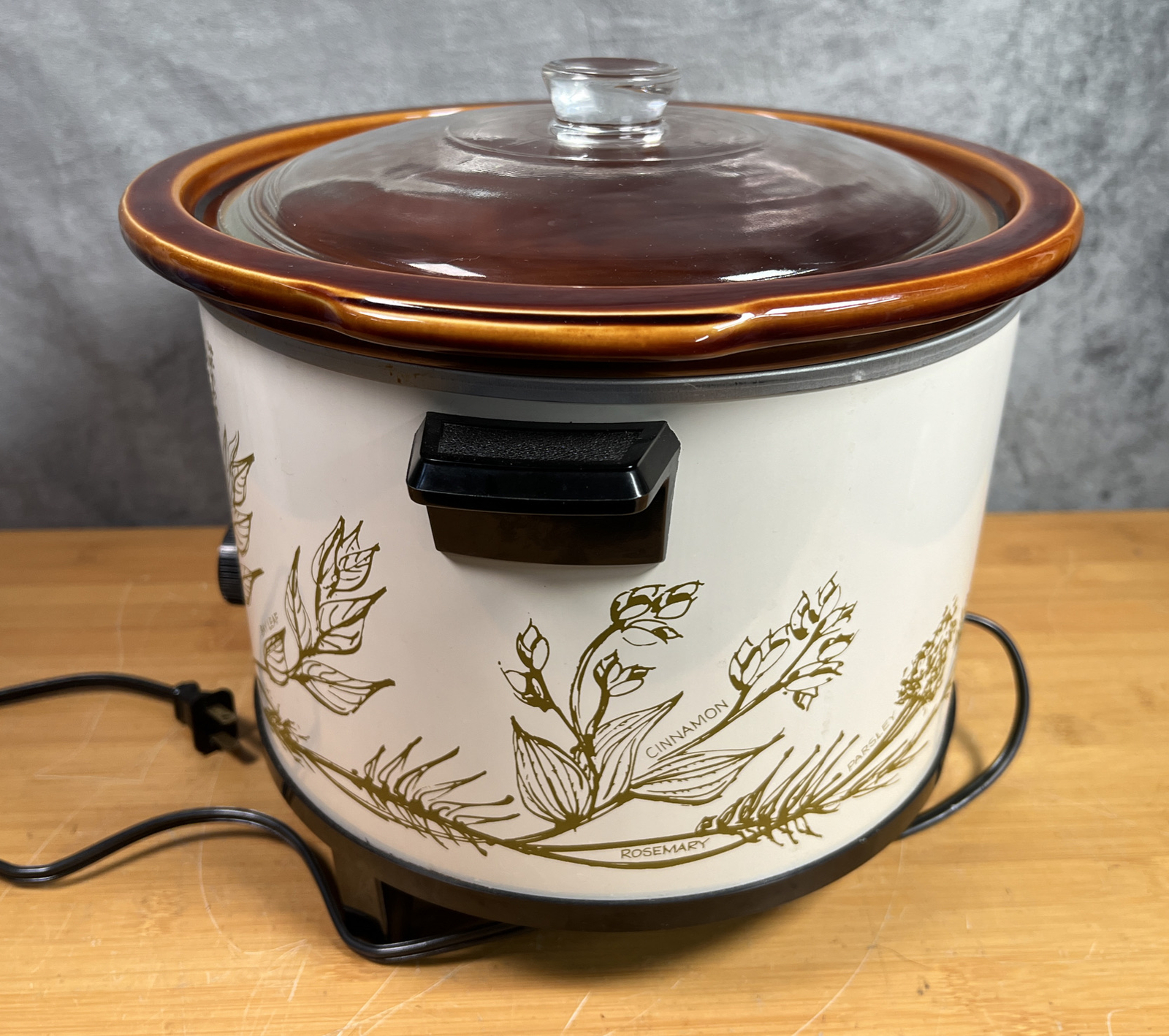 Crock Watcher Vintage Hamilton Beach 6 Quart Cook n' Serve Crock Pot