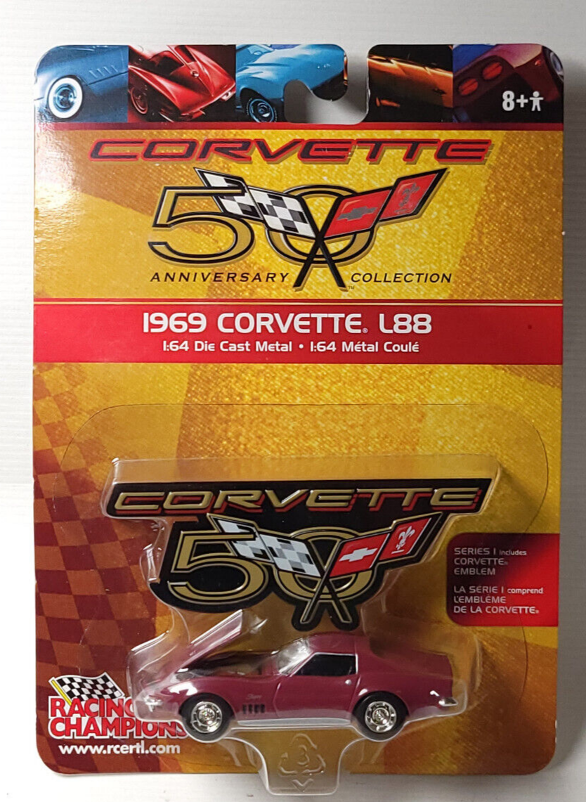 Racing Champions 50th Anniversary Collection Corvette 1969
