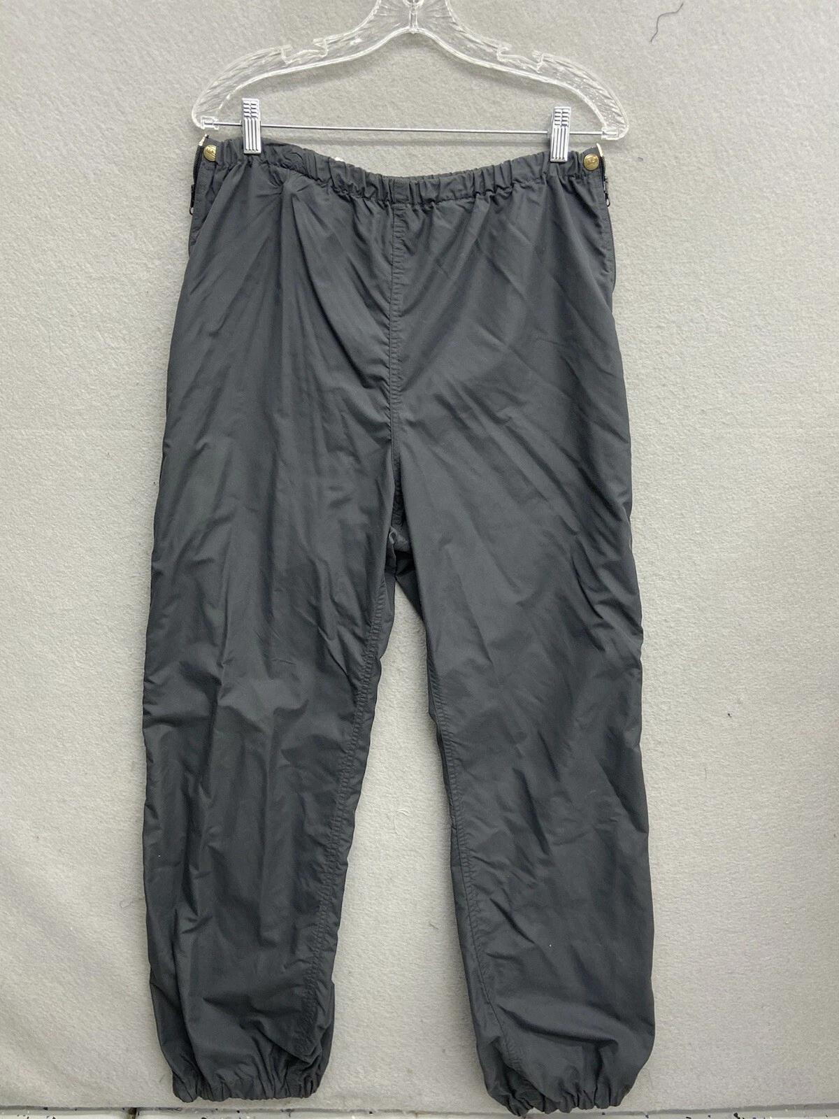 LL Bean Waterproof Rain Pants Size Medium Nylon Black Windpants Outdoor Hiking
Opens in a new window
