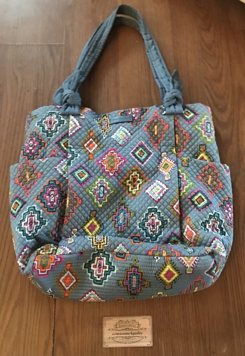Vera Bradley Painted Medallions Hadley Tote GUC | eBay display picture 3