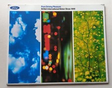 Ford 'Pure Driving Pleasure' Motor Show 1996 UK Market Corporate Sales Brochure 