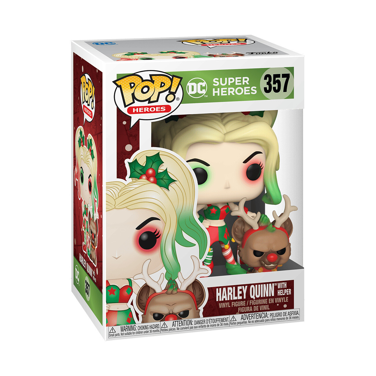 Funko Pop! Vinyl: DC Comics - Harley Quinn with Helper #357
