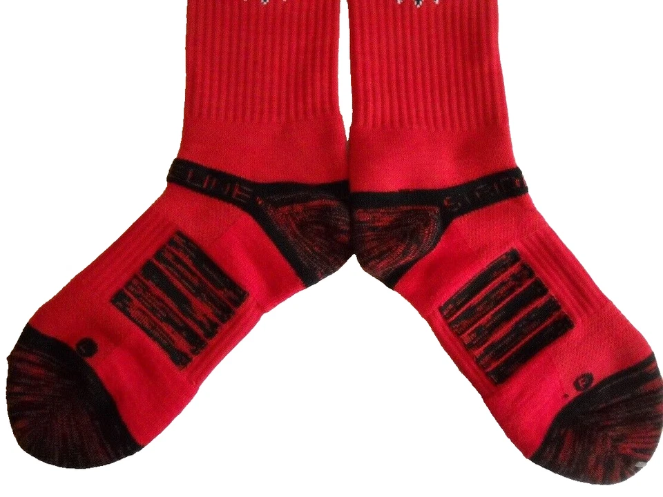 Meias GEORGIA BULLDOGS COMPRIMENTO MÉDIO COM ROSTO DE CACHORRO SELVAGEM (HOMENS 8-12, MULHERES 9.5-13.5) - Imagem 3 de 4