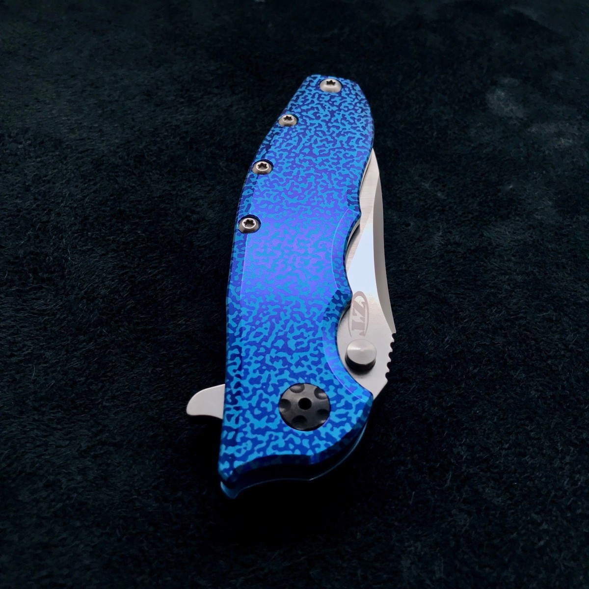 Zero Tolerance 0562Ti Flipper Rick Hinderer Plain Edge ZT 0562