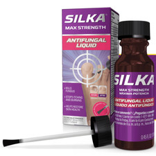Silka Max Strength ANTIFUNGAL LIQUID Toenail Fungus Treatment Itching Burning