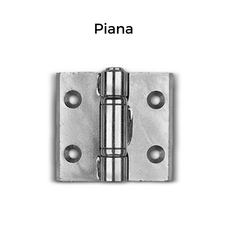 Cerniera Mezzaria CRN 1P PIANA Rolling Center Zincata | Ferramenta Online