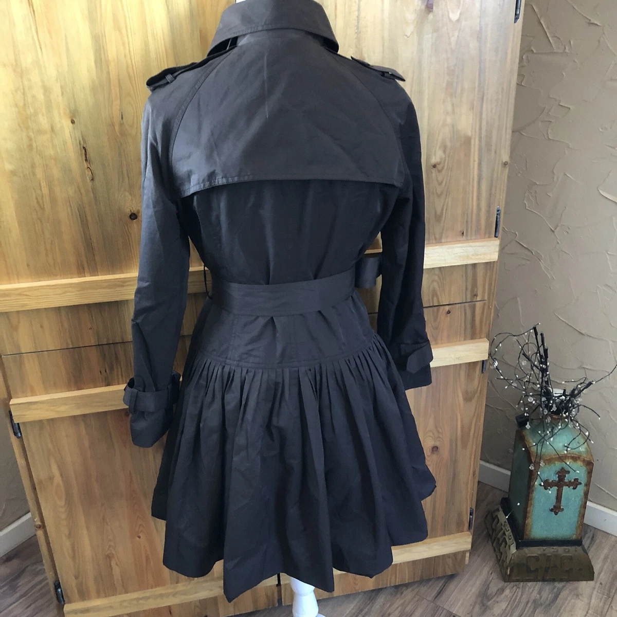 RARE FIND! LikeNew Jean Paul Gaultier Femme Sexy Trench Morning