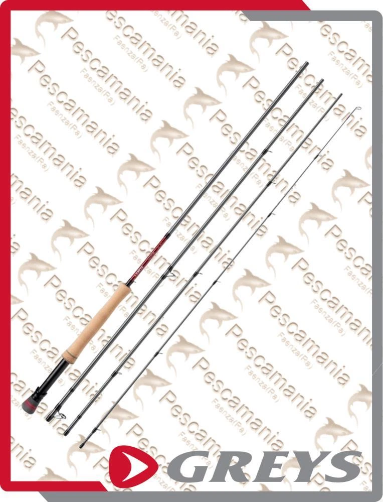 Canne à Pêche à La Mouche Greys Cruise 10FT 7WT 4 Sections - Complet Avec Moulinet Et Ligne - Neuf