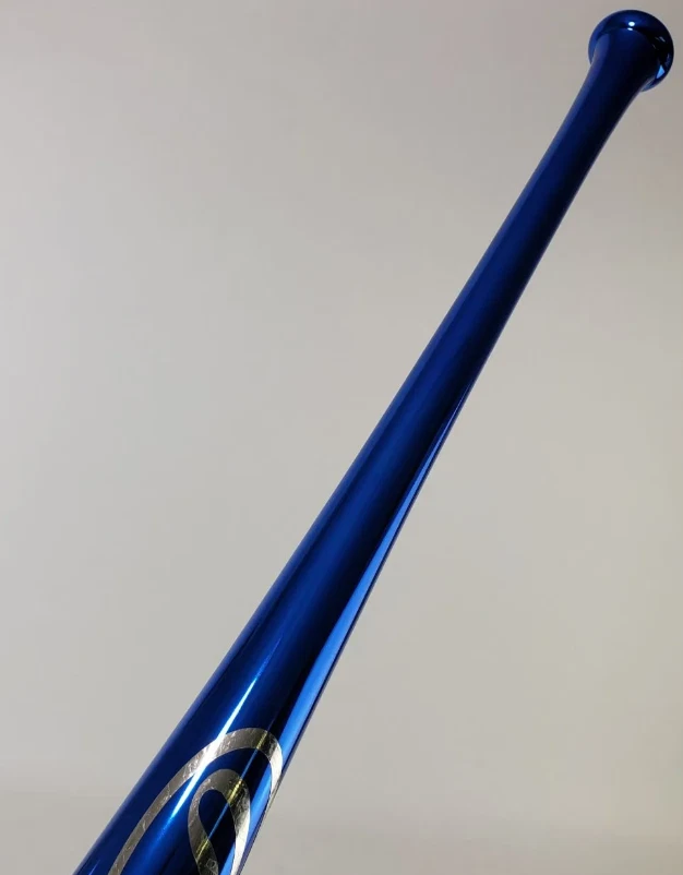 Bate de béisbol personalizado cromado con inscripción y firma Iván Rodríguez 6x (PSA/ADN) Foto 4 de 4