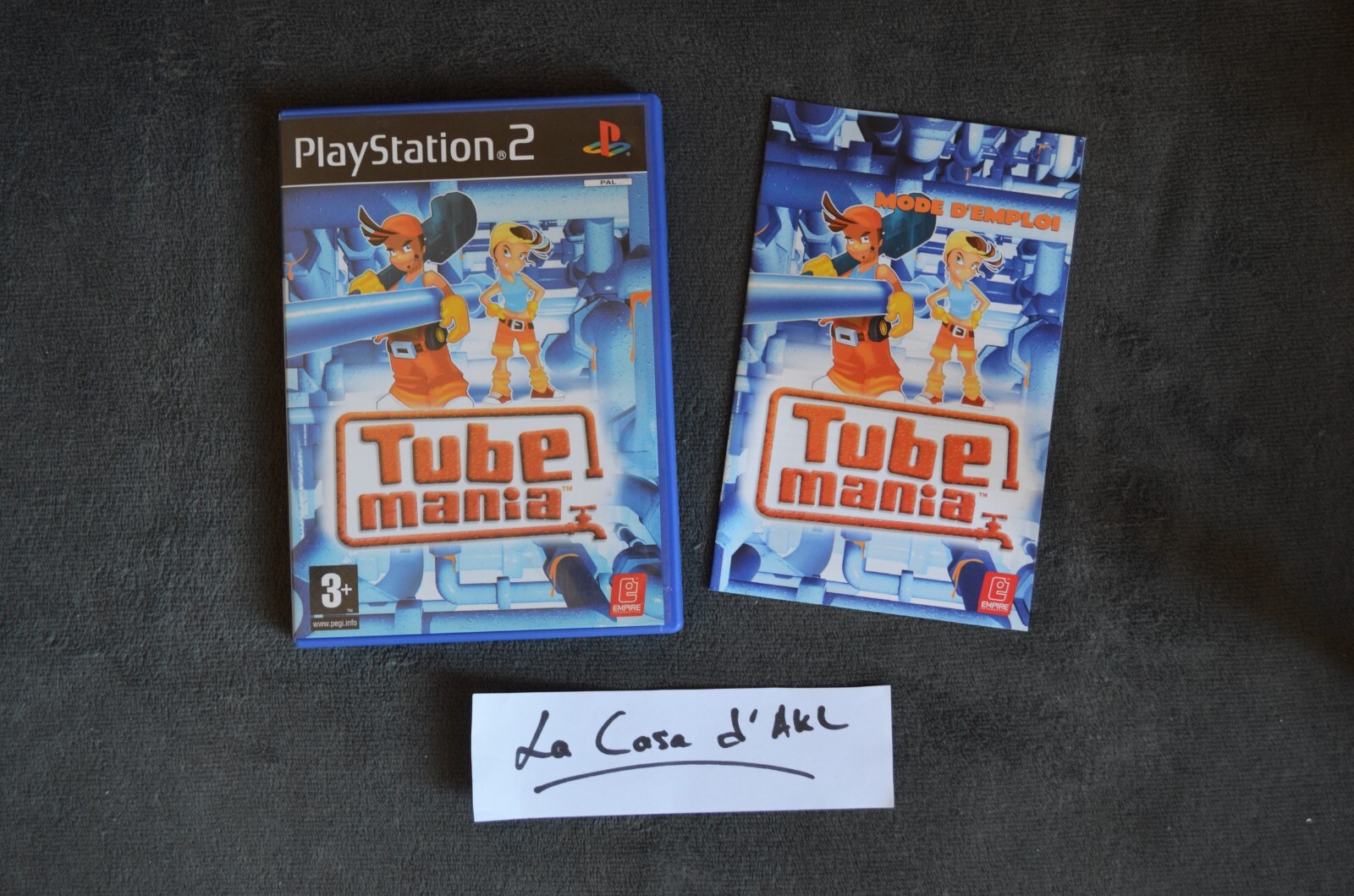 Tube Mania complet sur Playstation 2 - PS2 FR TBE
