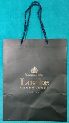Loake Einkaufspapiertragetasche Geschenktüte Tragetasche Kombu grün L B32xH41xT13cm
