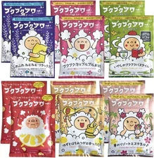 Kenbiyakuto Buku Buku Hour 12 packs assorted set bath bubble