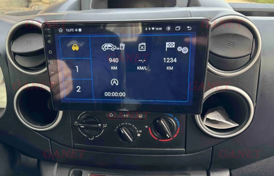 For Peugeot Partner 2008-2018 Apple Carplay Car Stereo Radio Android 13 GPS 64G - Image 3 of 4