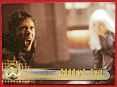 X-MEN THE MOVIE - Karte #57 - GOOD VERSUS EVIL - Topps 2000