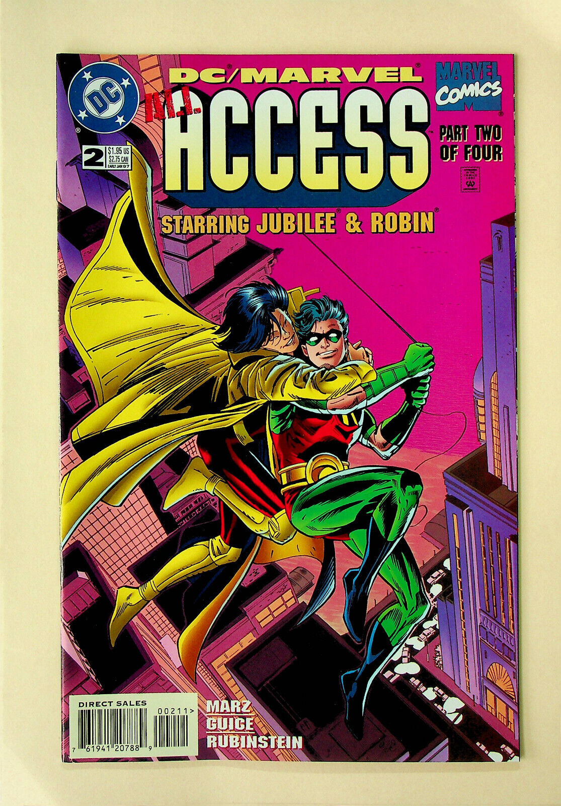 DC/Marvel All Access #2 (Jan 1997, DC) - Near Mint