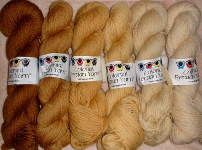 #ad Colonial 3ply Persian Wool Yarn Needlepoint Crewel 1750 Old Gold Family $12.99