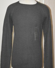 Men's Claiborne Gray Heather Long Sleeve Crew Neck Pullover Sweater Top Size S